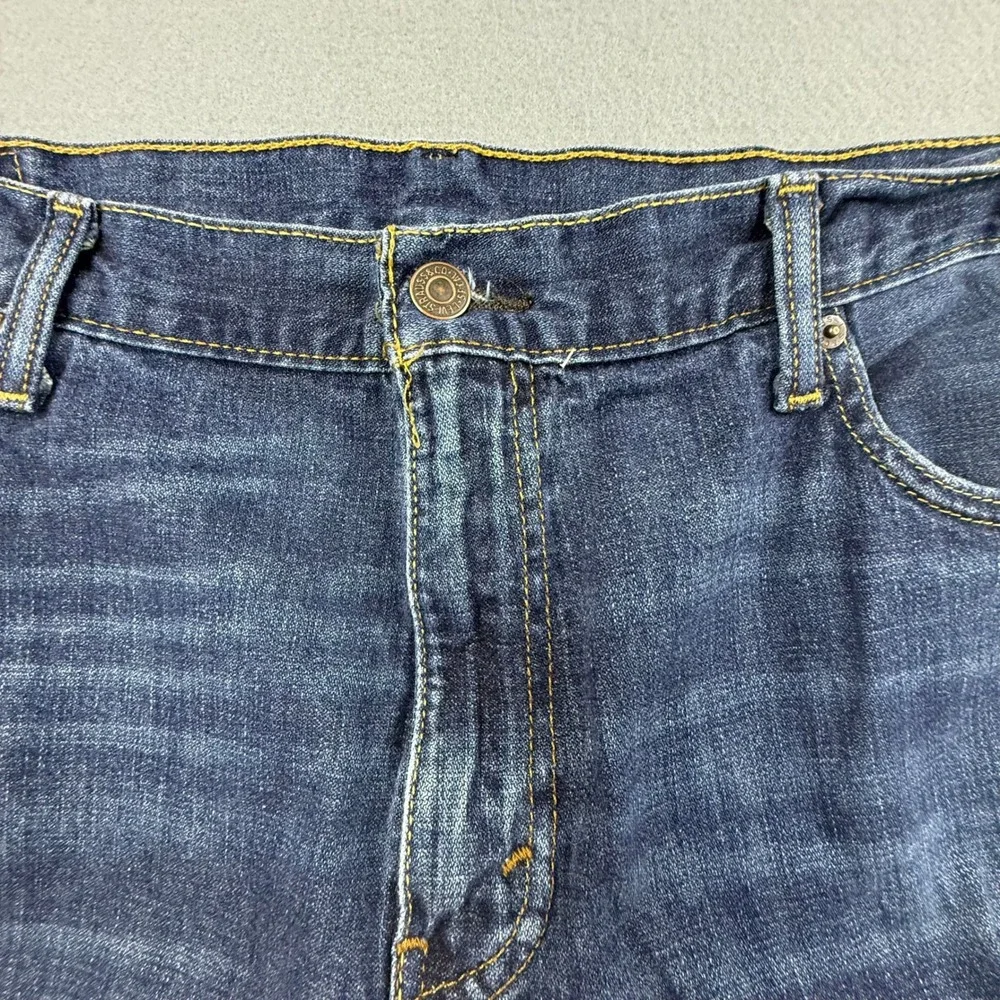 Levi's 569‎ Jeans Mens 36x34 Blue Loose Straight Leg Dark Wash Denim